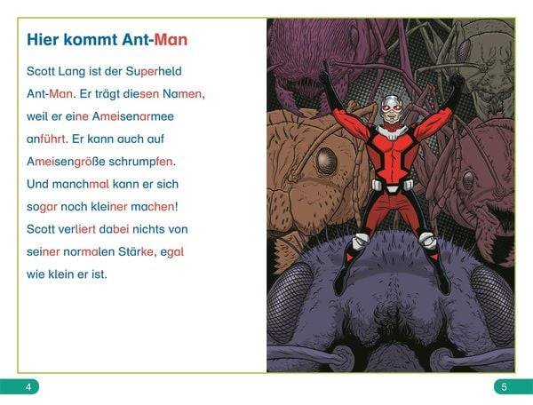 SUPERLESER! MARVEL Ant-Man und Wasp Superstarkes Heldenteam