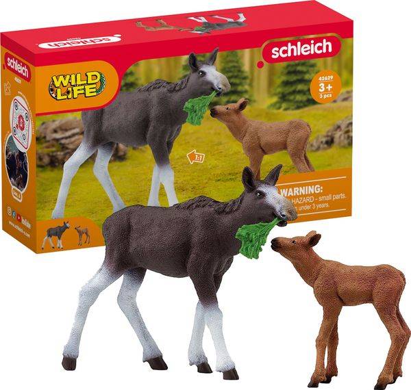 Schleich - Wild Life - Elch Familie