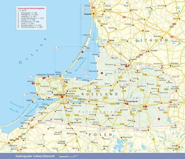 TRESCHER Reiseführer Kaliningrad Königsberg