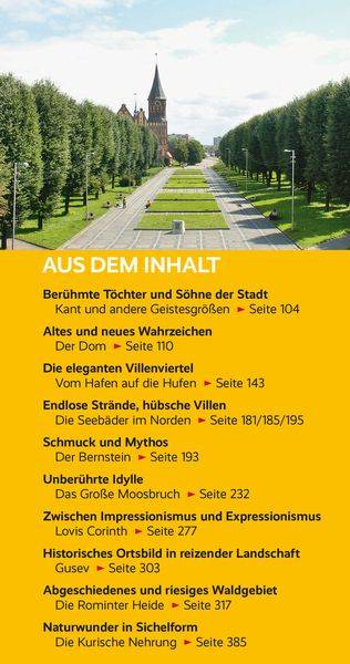 TRESCHER Reiseführer Kaliningrad Königsberg