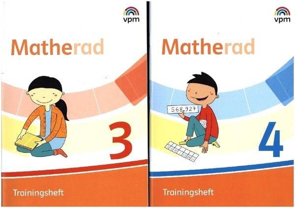 Matherad 3/4. Trainingsheft (Paket) Klasse 3/4