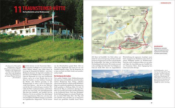 Die schönsten Hüttenwanderungen in den Bayerischen Alpen. 50 Touren für die ganze Familie.