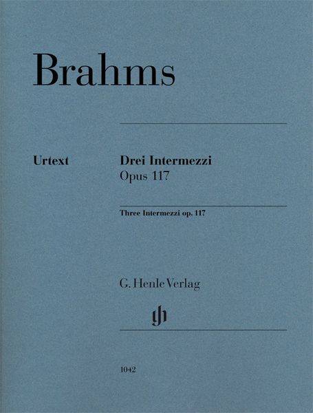 Johannes Brahms - 3 Intermezzi op. 117