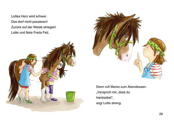 Leselöwen 1. Klasse - Zwei Freundinnen und ein freches Pony