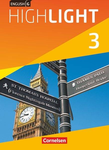 English G Highlight Band 3: 7. Schuljahr - Hauptschule - Schülerbuch