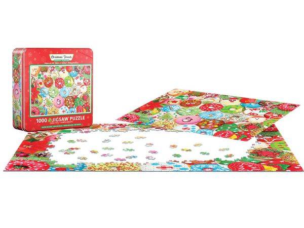 Eurographics 8051-5660 - Beignes de Noël, 1.000 Blech Puzzle