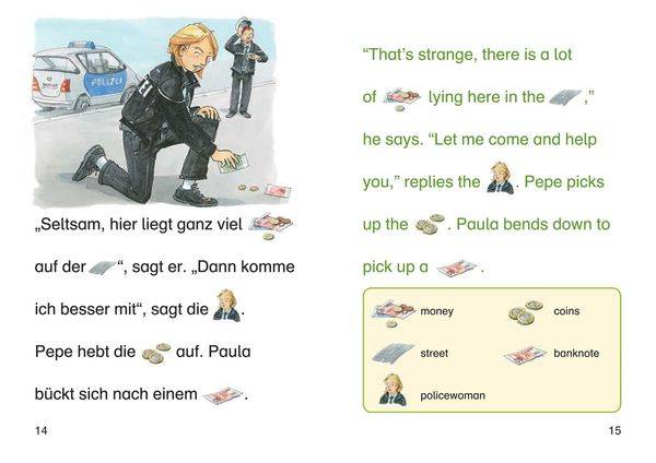 Bildermaus - Mit Bildern Englisch lernen - Polizeigeschichten - Police Stories