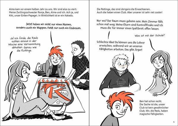 Red - Der Club der magischen Kinder (Band 2) - Ermittlungen undercover