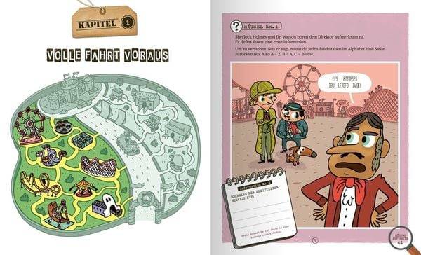 Panik auf dem Riesenrad - Sherlock Holmes für Kids – Löse die Fälle