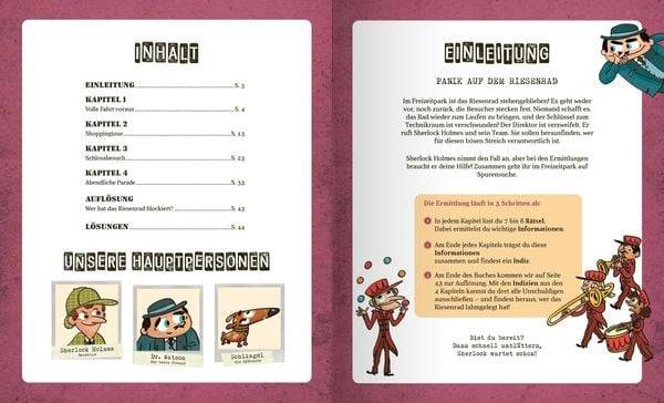Panik auf dem Riesenrad - Sherlock Holmes für Kids – Löse die Fälle