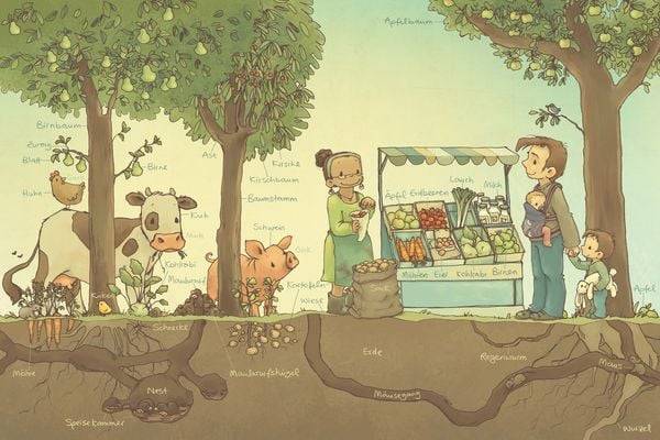 Die große Mini-Bibliothek der Wörter - Essen und Trinken: Pappbilderbuch für Kinder ab 24 Monaten (Die Mini-Bibliothek der Wörter)