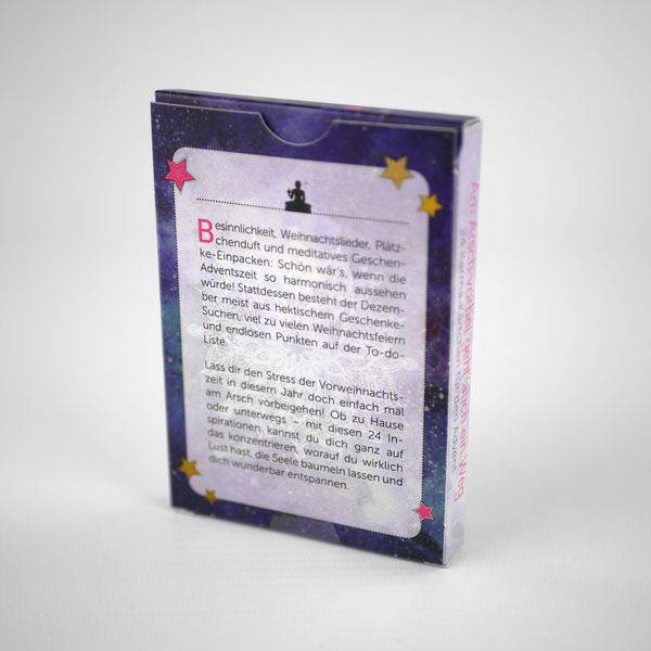 Am Arsch vorbei geht auch ein Weg – 24 Karma-Kärtchen für den Advent