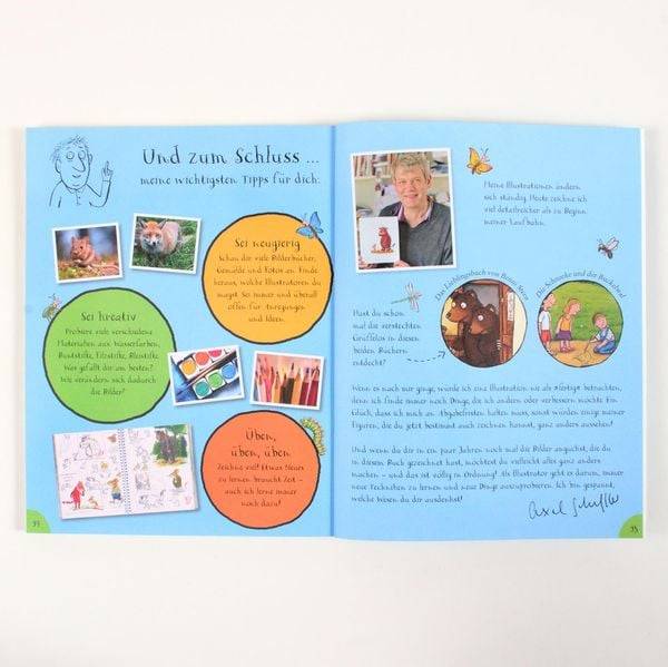 Zeichne mal den Grüffelo und seine Freunde