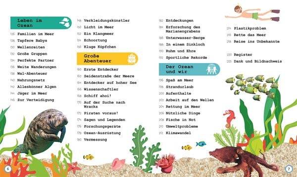 Wissen für Vorschulkids. Was weißt du über Ozeane?