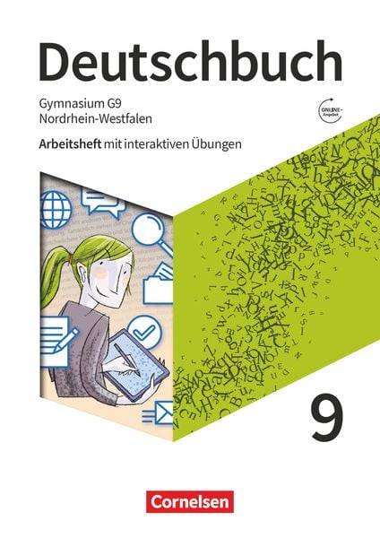 Deutschbuch Gymnasium - Nordrhein-Westfalen - 2023 - 9. Klasse - Arbeitsheft mit interaktiven Übungen auf scook.de