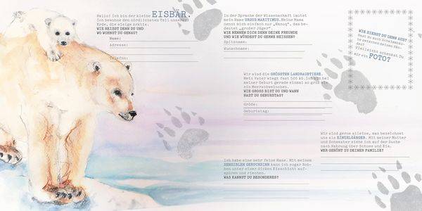 Freundschaftsbuch - Tiere kennenlernen und schützen