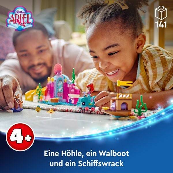 LEGO ǀ Disney Princess Arielles Kristallhöhle, Meerjungfrauen-Set 43254