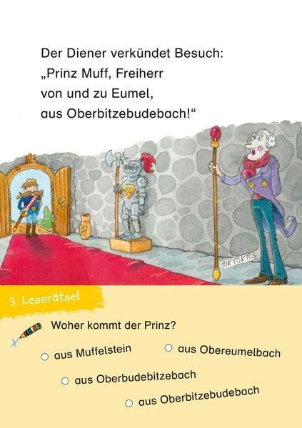 Duden Leseprofi – Der superspannende 3-Minuten-Leserätsel-Block für Erstleser