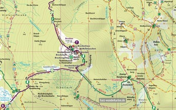 Spachmüller, B: Harzer Grenzweg