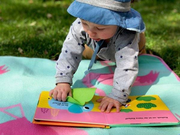 Mein Filz-Fühlbuch: Kuckuck, kleiner Tiger!
