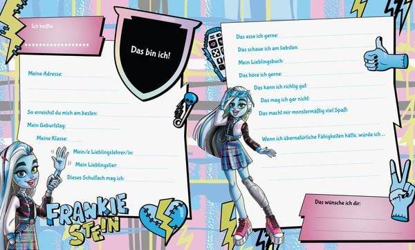 Monster High: Mein Freundebuch