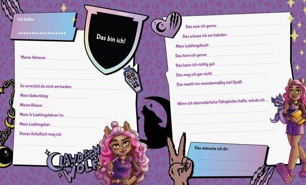 Monster High: Mein Freundebuch