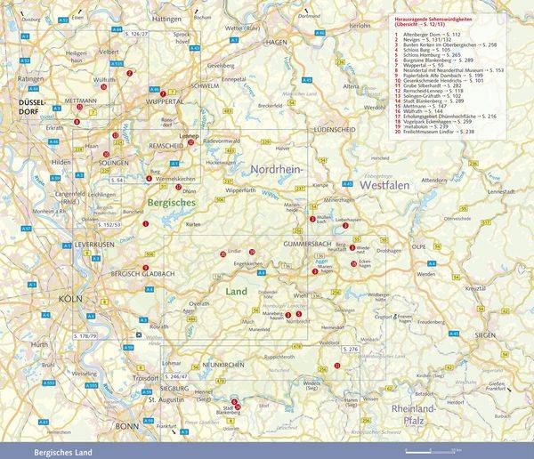 TRESCHER Reiseführer Bergisches Land
