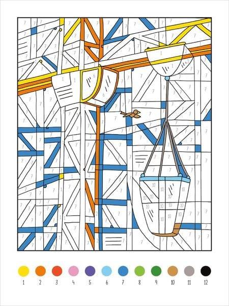 Mein dickes Malen-nach-Zahlen-Buch – Fahrzeuge