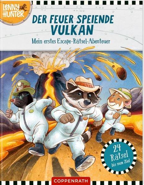 Escape-Rätsel-Ab.: Der Feuer speiende Vulkan - Lenny Hunter