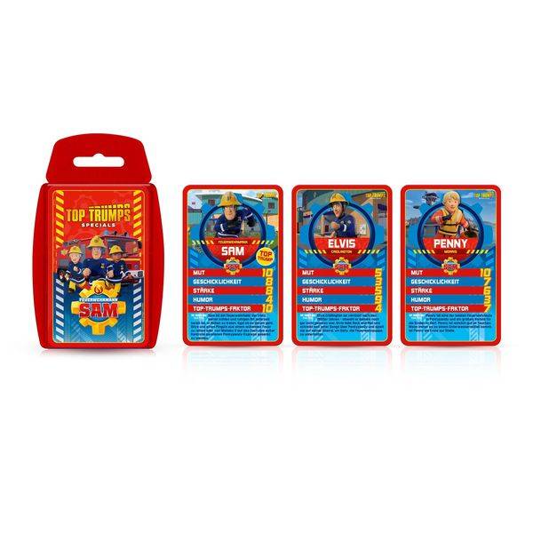 Winning Moves - Top Trumps - Feuerwehrmann Sam