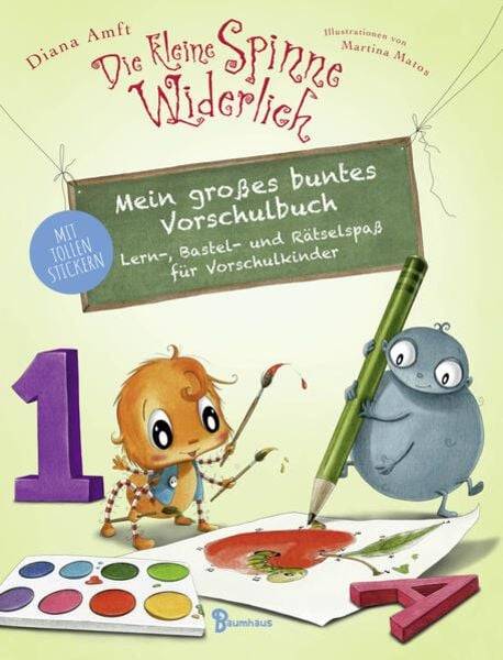 Die kleine Spinne Widerlich - Mein großes buntes Vorschulbuch