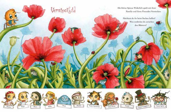 Die kleine Spinne Widerlich - Mein großes buntes Vorschulbuch