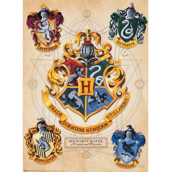 ABYstyle Harry Potter Crest & Marauders 2er Chibi Posters Set
