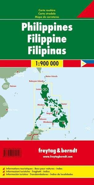 Philippinen, Autokarte 1:900.000