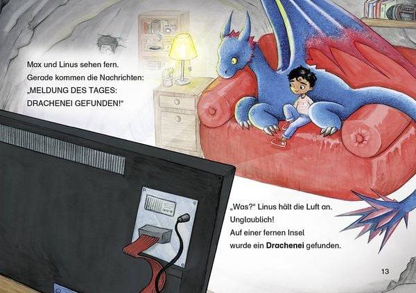 Leselöwen 1. Klasse - Das geheimnisvolle Drachenei