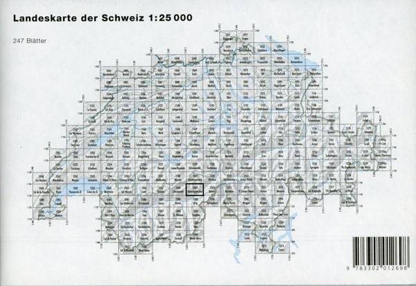 Swisstopo 1 : 25 000 Aletschgletscher