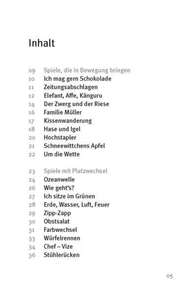 Die 50 besten Stuhlkreis-Spiele