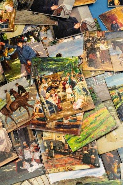 Max Liebermann. Memo / Matching Game