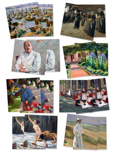 Max Liebermann. Memo / Matching Game