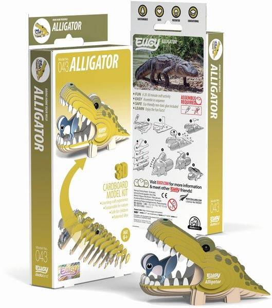 Eugy - 3D Bastelset Alligator