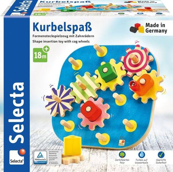 Schmidt Spiele - Selecta - Kurbelspaß, 20,5 cm