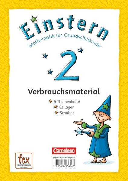 Einstern 2. Themenhefte 1-5 und Kartonbeilagen