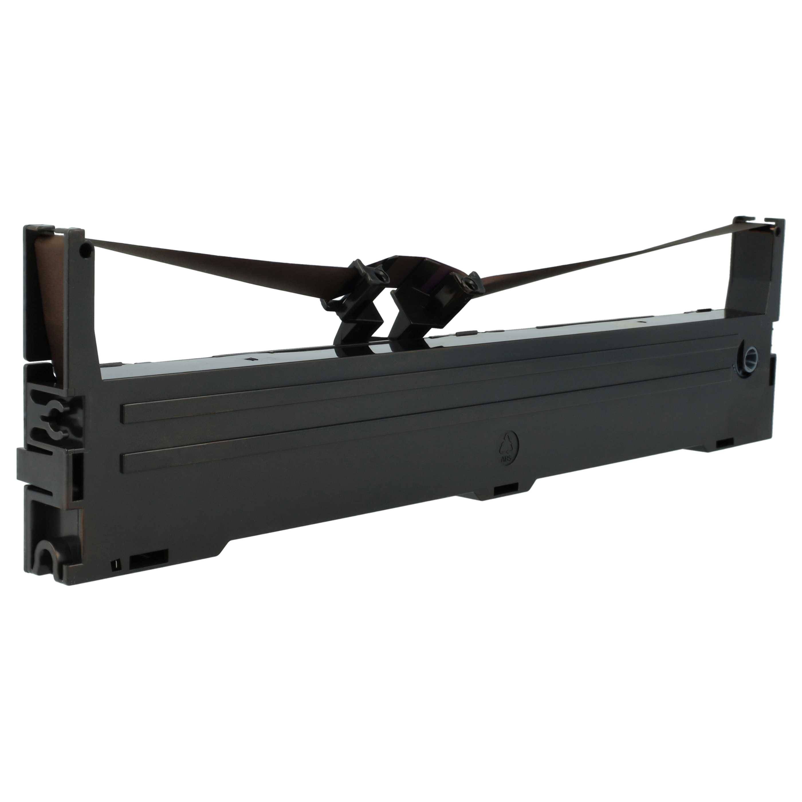 vhbw 5x Farbband Schriftband kompatibel mit Epson LQ-890 Nadeldrucker | Bondrucker - Lila