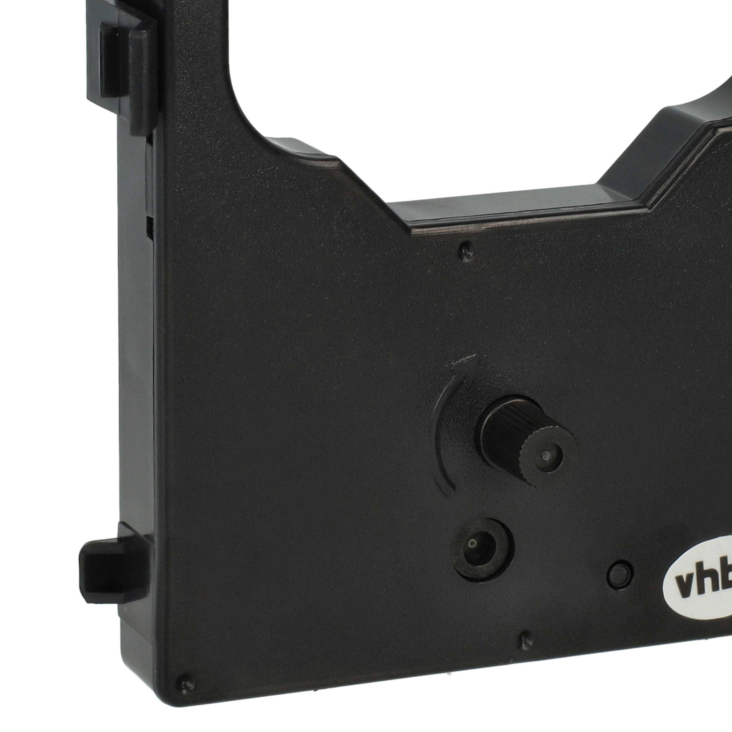 vhbw 5x Farbband Schriftband kompatibel mit Epson TEC GP 1470, DLQ 1000 K, DLQ 1000 Nadeldrucker, Bondrucker - Schwarz