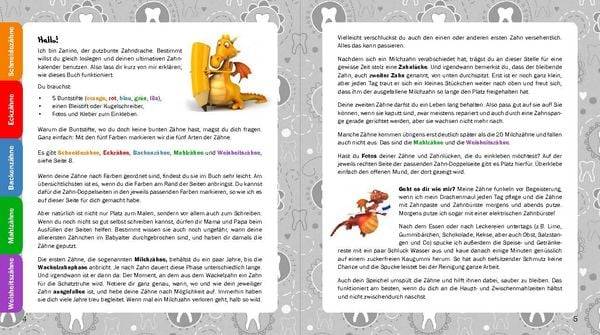 Alle meine Zähne - Der ultimative Zahnkalender für alle deine Milchzähne, Wackelzähne und bleibenden Zähne