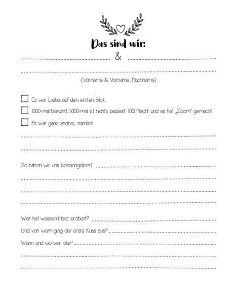 Die Bucket List für Honeymooner