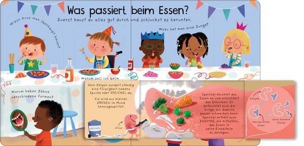 Erstes Aufklappen und Verstehen: Kauen, schlucken und verdauen