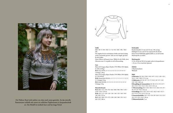 Nordic - Top Down und nahtlos gestrickt (Laine)