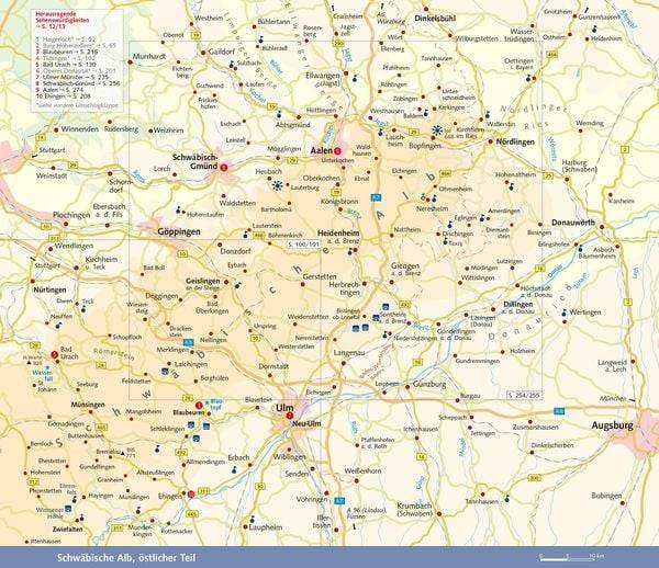 TRESCHER Reiseführer Schwäbische Alb