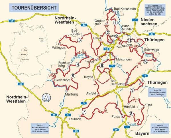Mit dem Wohnmobil nach Hessen